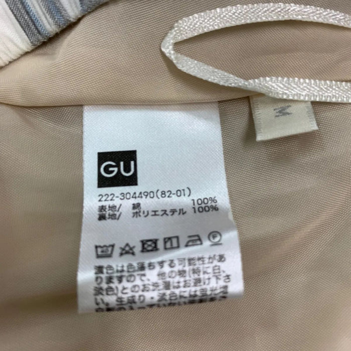 GU チェック柄　ロングスカート　C553